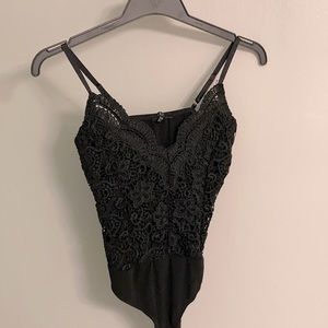Black bodysuit